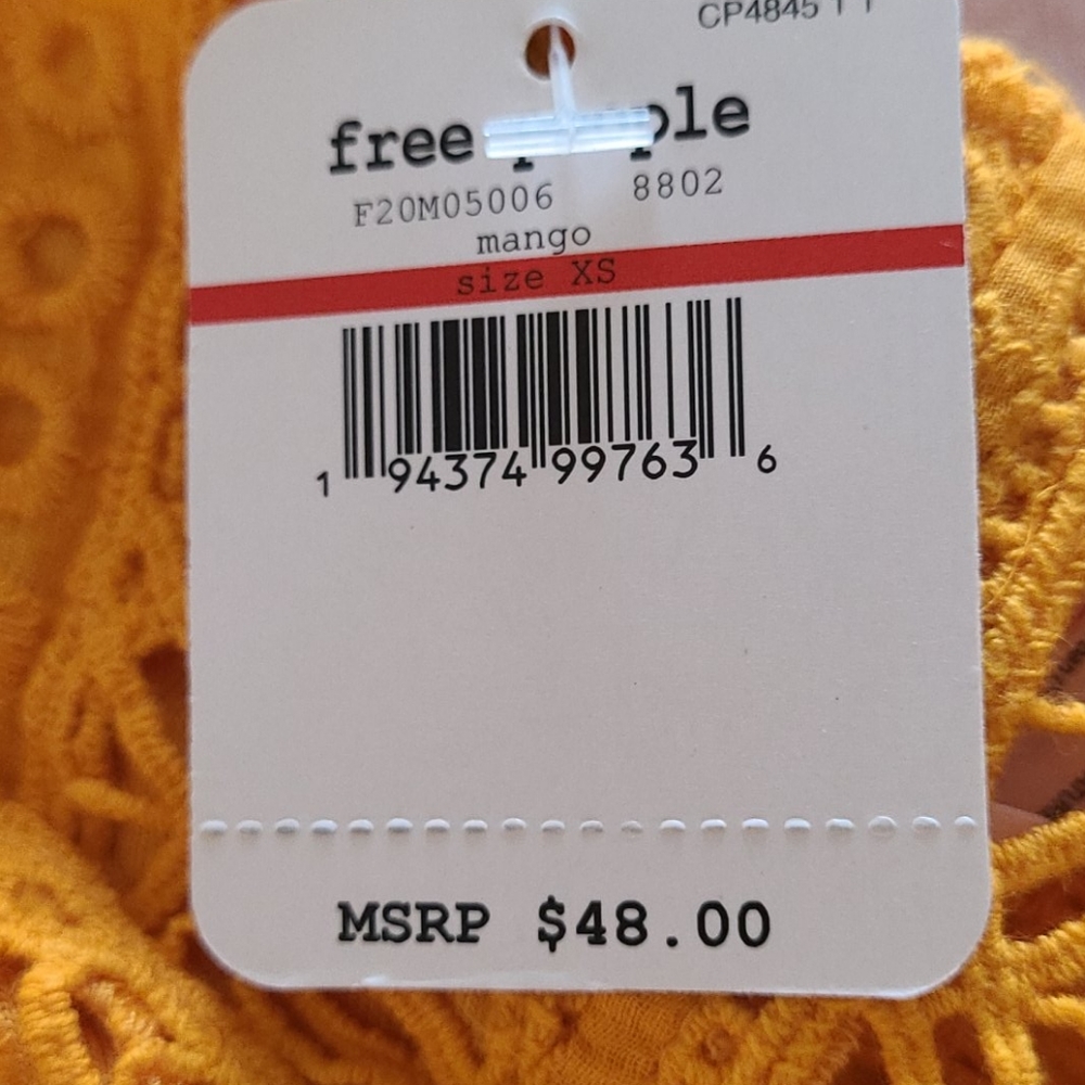 Free people Carina Barlette Mango - Picture 4 of 4